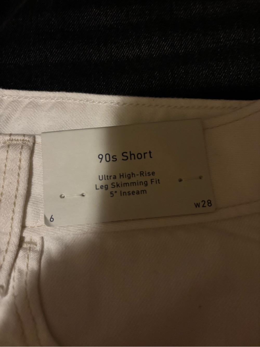 Hollister White and Black High-Rise Denim Shorts Duo - Picture 11 of 14